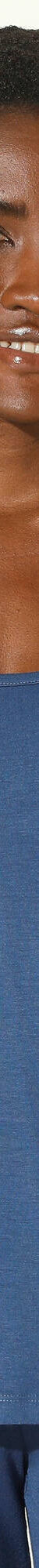 T-shirt maille unie, laçage épaules (bleu indigo) T-shirt maille unie, laçage épaules (bleu indigo)